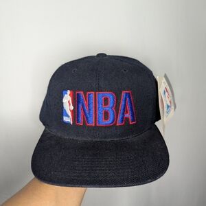 Nike NBA Vintage 90s Logo Black Steve Kerr #25 Bulls Signed Snapback Hat